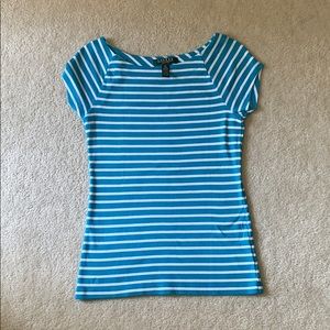 Ralph Lauren Petite Stripe Blouse